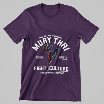 Muay Thai Fight Culture Graphic T-Shirt