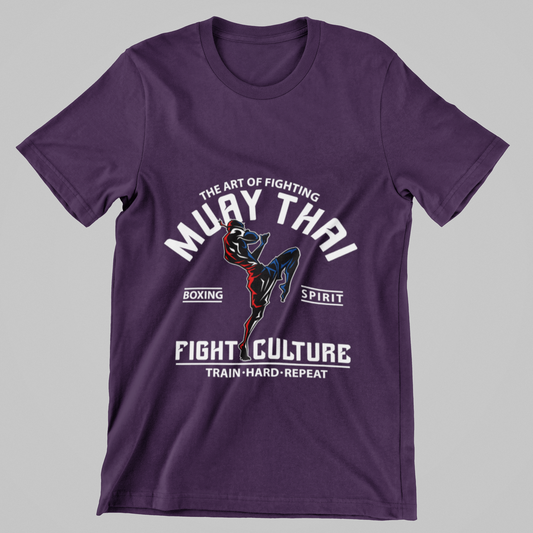 Muay Thai Fight Culture Graphic T-Shirt