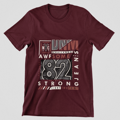 NYC 82 Strong Graphic T‑Shirt