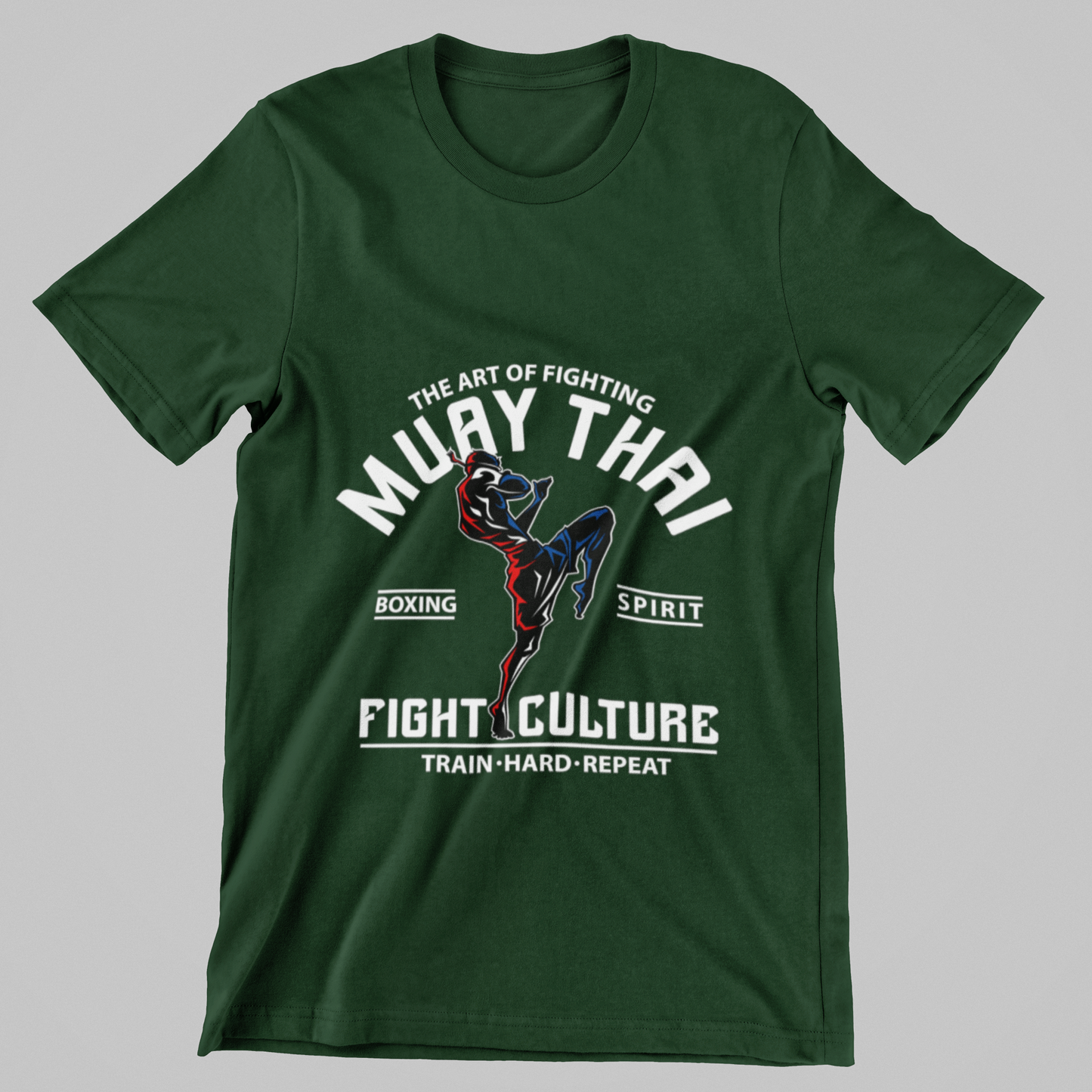 Muay Thai Fight Culture Graphic T-Shirt