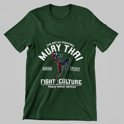 Muay Thai Fight Culture Graphic T-Shirt