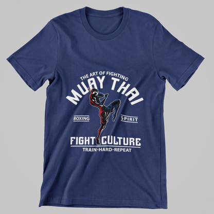Muay Thai Fight Culture Graphic T-Shirt