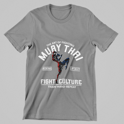 Muay Thai Fight Culture Graphic T-Shirt