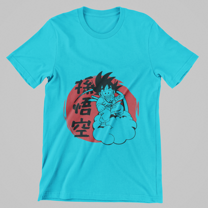 Goku Anime Graphic Crew T-Shirt