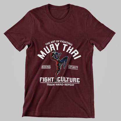 Muay Thai Fight Culture Graphic T-Shirt