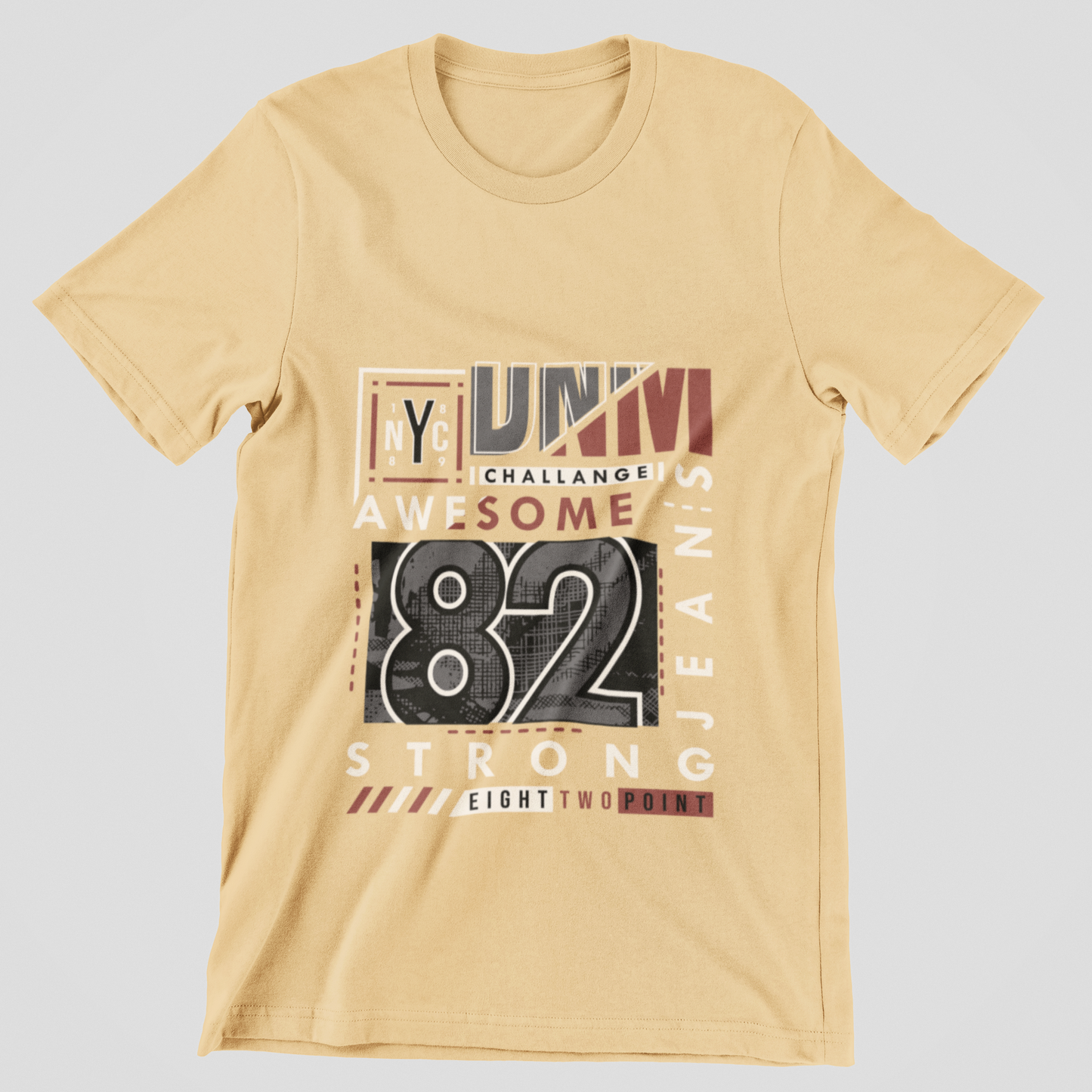 NYC 82 Strong Graphic T‑Shirt