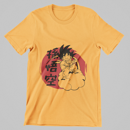 Goku Anime Graphic Crew T-Shirt