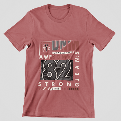 NYC 82 Strong Graphic T‑Shirt