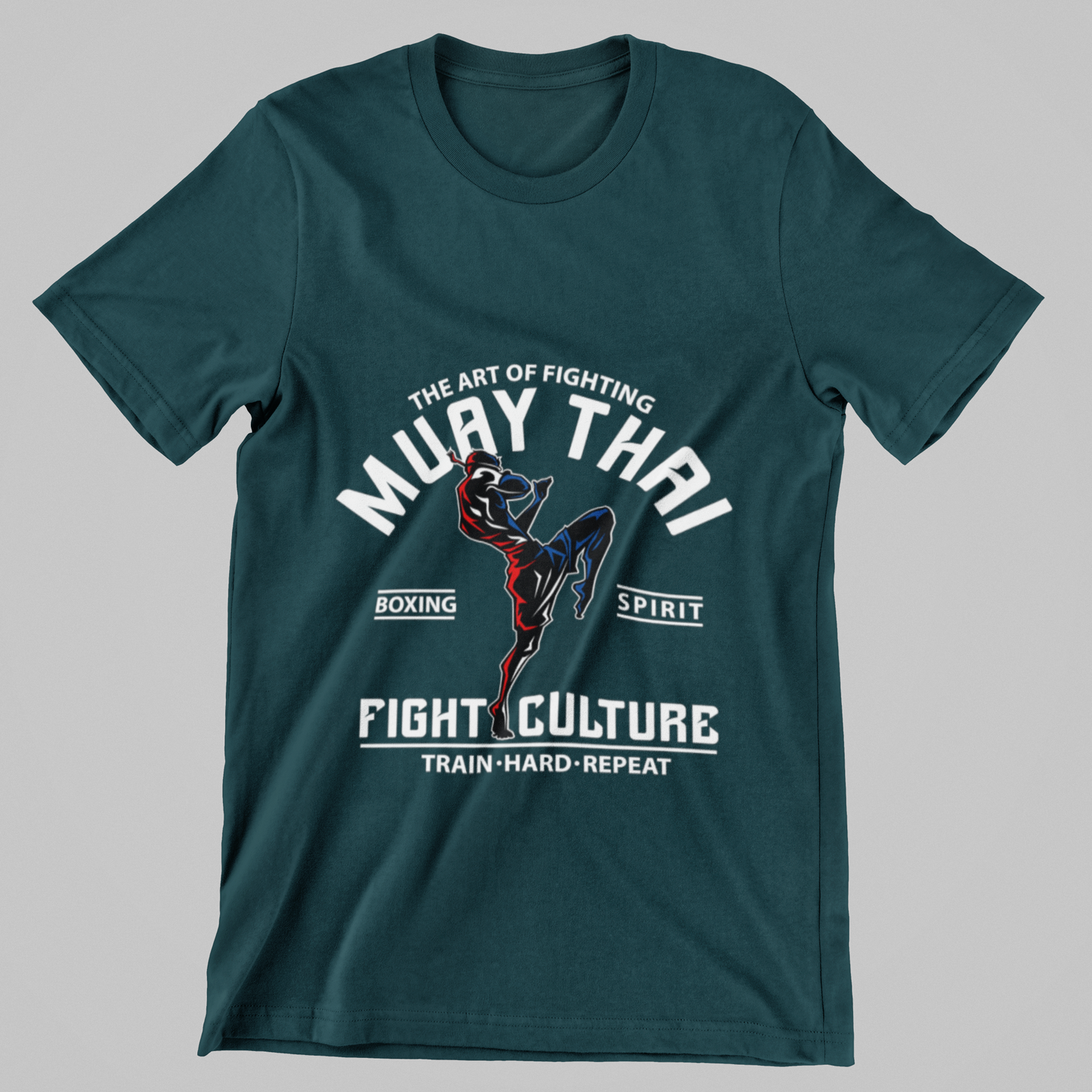 Muay Thai Fight Culture Graphic T-Shirt