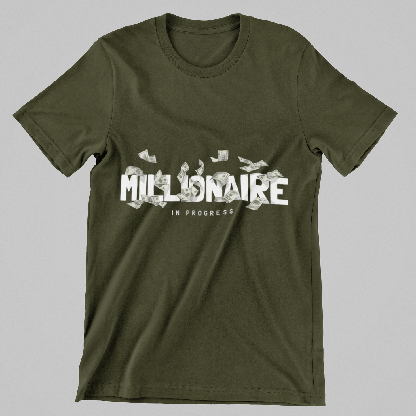 Millionaire In Progress Graphic T-Shirt