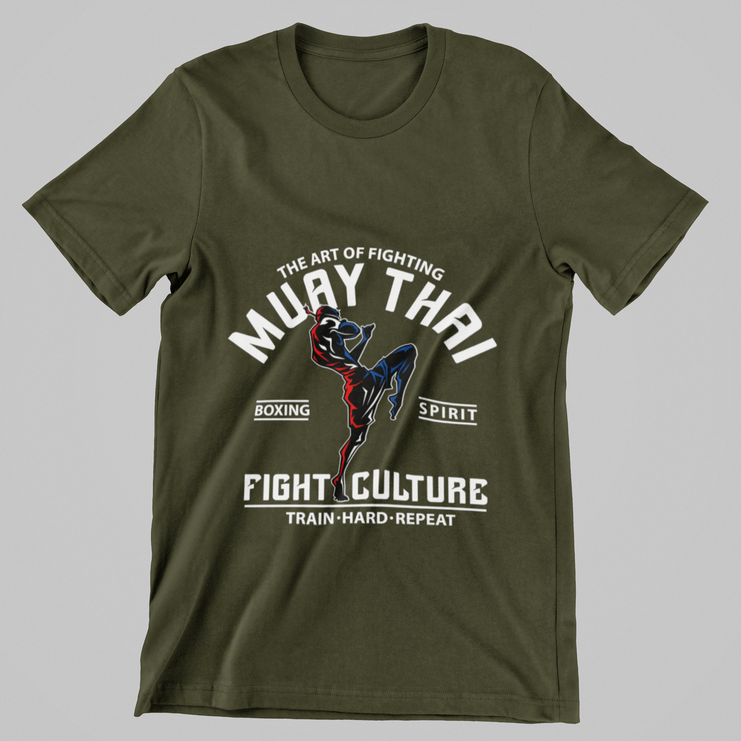 Muay Thai Fight Culture Graphic T-Shirt