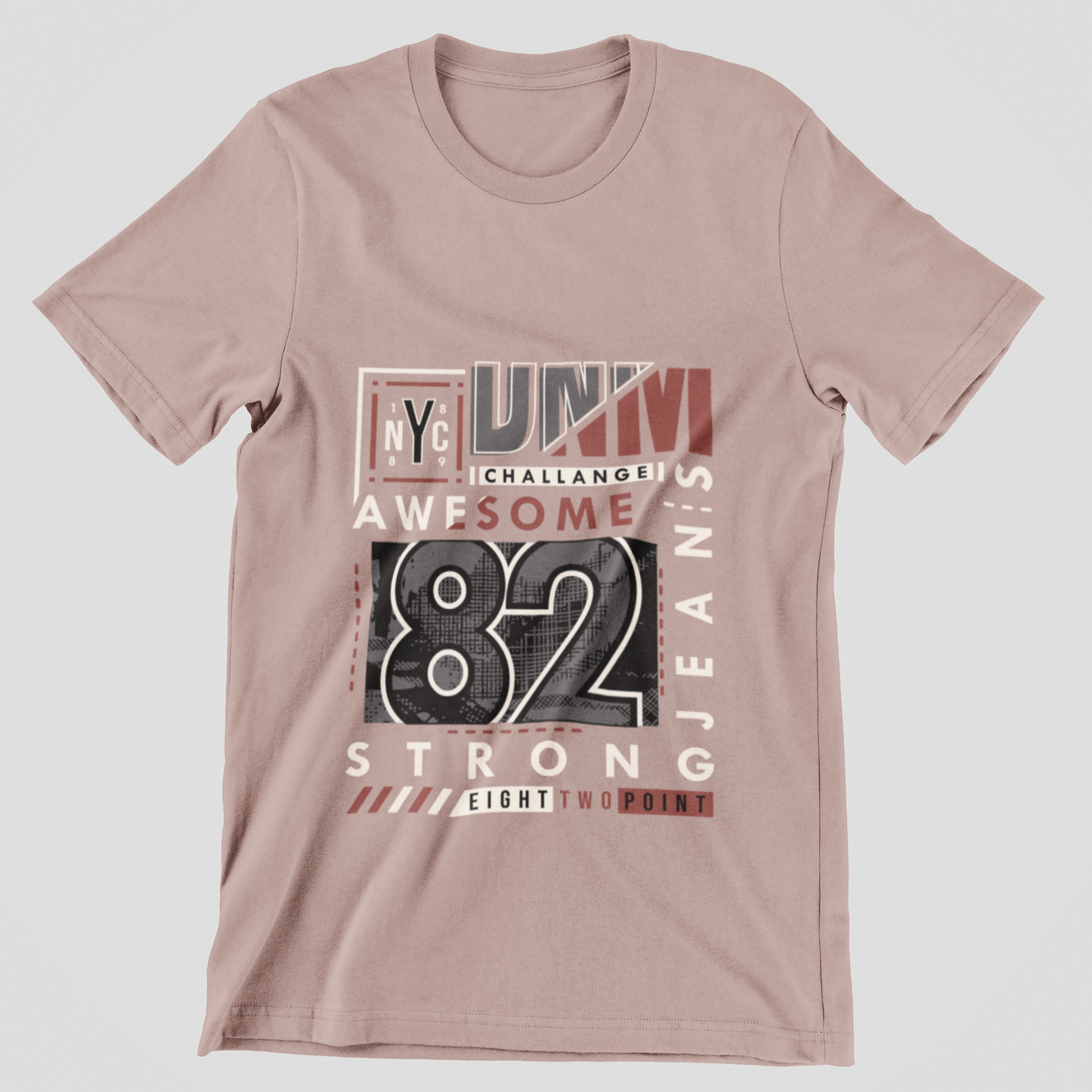 NYC 82 Strong Graphic T‑Shirt