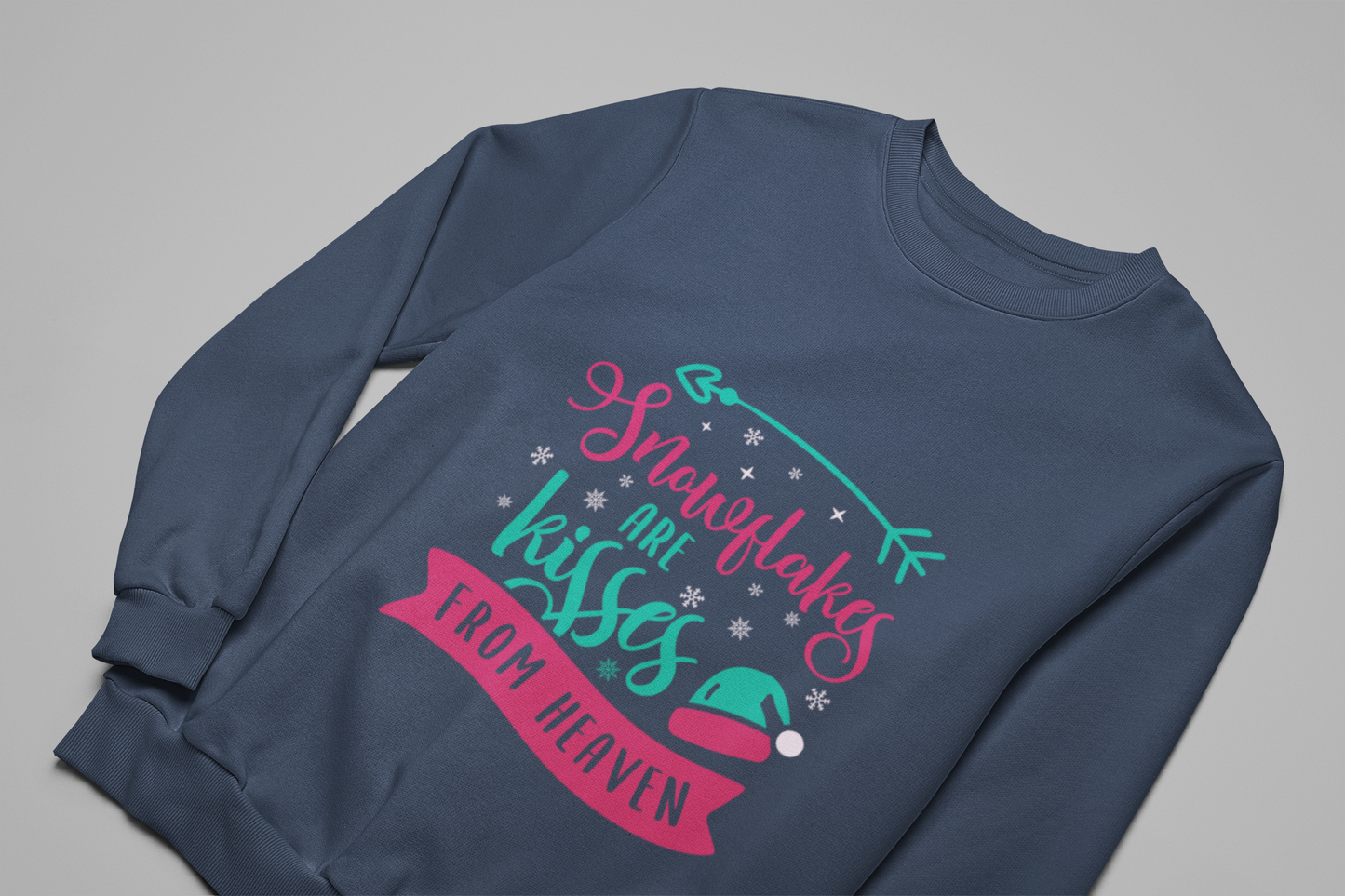 Snowflakes Are Kisses from Heaven Sweatshirt