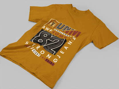 NYC 82 Strong Graphic T‑Shirt