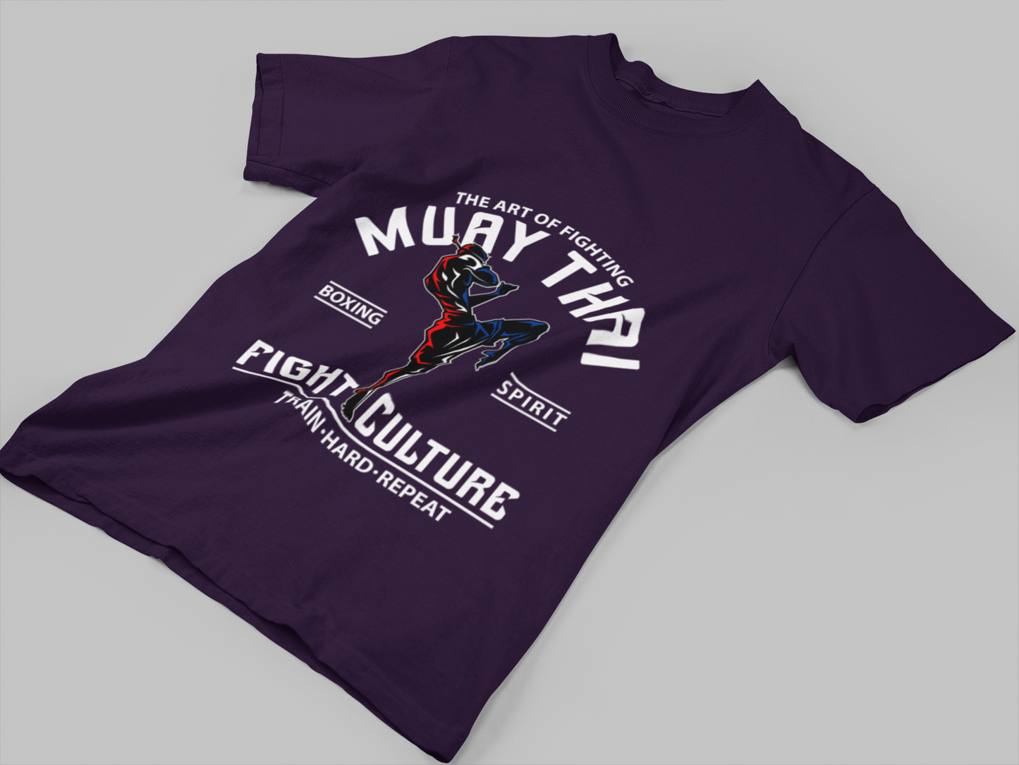 Muay Thai Fight Culture Graphic T-Shirt